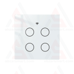 TUYA four-pole touch smart key model RF433MHz+wifi