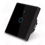 کلید هوشمند لمسی TUYA تک پل مدل RF433MHz+wifi