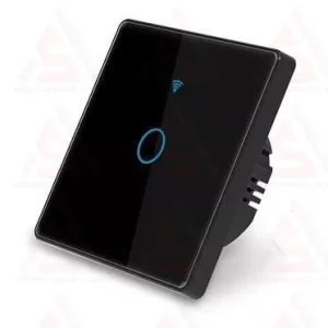 کلید هوشمند لمسی TUYA تک پل مدل RF433MHz+wifi