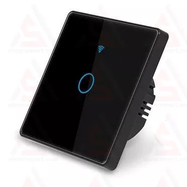 کلید هوشمند لمسی TUYA تک پل مدل RF433MHz+wifi