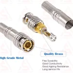 فیش BNC پیچی QPLUS