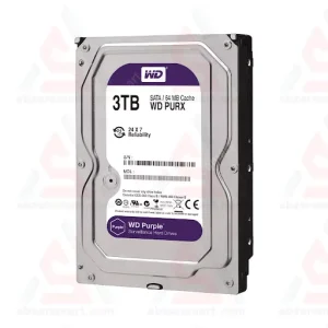 هارد دیسک اینترنال 3 ترابایت وسترن دیجیتال بنفش
