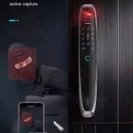 دستگیره هوشمند Tuya K22 Pro مجهز به تشخیص چهره، ارسال فیلم، مکالمه تصویری