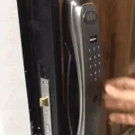 دستگیره هوشمند Tuya K22 Pro مجهز به تشخیص چهره، ارسال فیلم، مکالمه تصویری