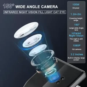 دستگیره هوشمند Tuya مجهز به تشخیص چهره و WIFI