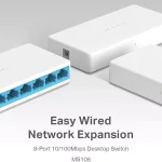 سوئیچ 8 پورت مرکوسیس مدل MS108