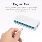 سوئیچ 8 پورت مرکوسیس مدل MS108