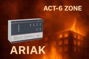 مرکز کنترل 6 زون اعلام حریق آریاک