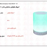 اسپیکر بلوتوثی مسافرتی مدل OKOP -671