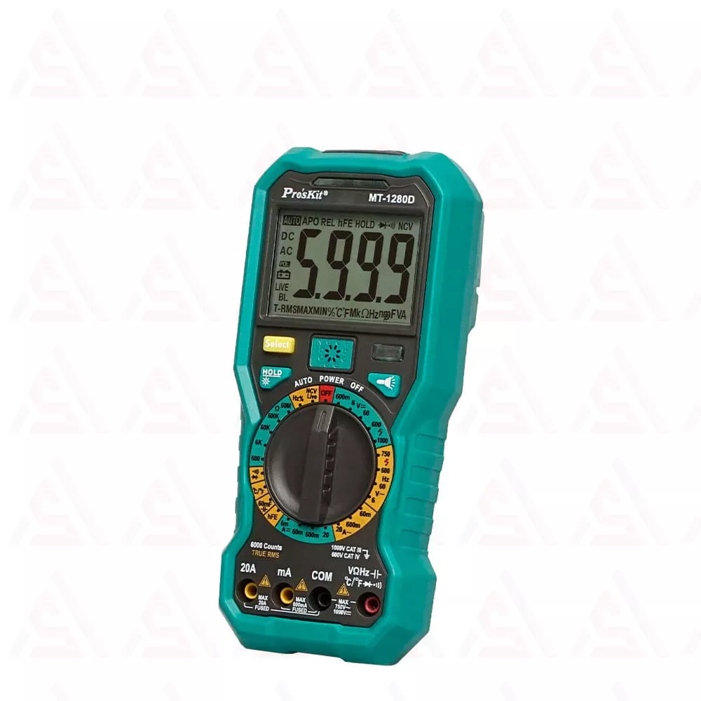 مولتی متر دیجیتال پروسکیت مدل MT1280D