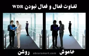 قابلیت WDR در دوربین های مداربسته