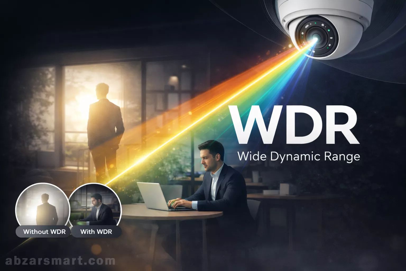 قابلیت WDR در دوربین های مداربسته