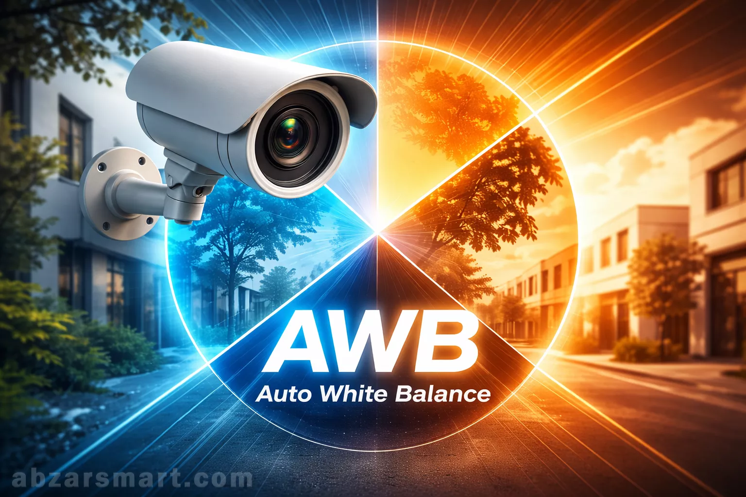 قابلیت AWB در دوربین های مدار بسته