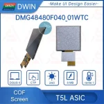 نمایشگررنگی 4 اینچ 480*480 HMI مدل DMG48480F040_01WTC